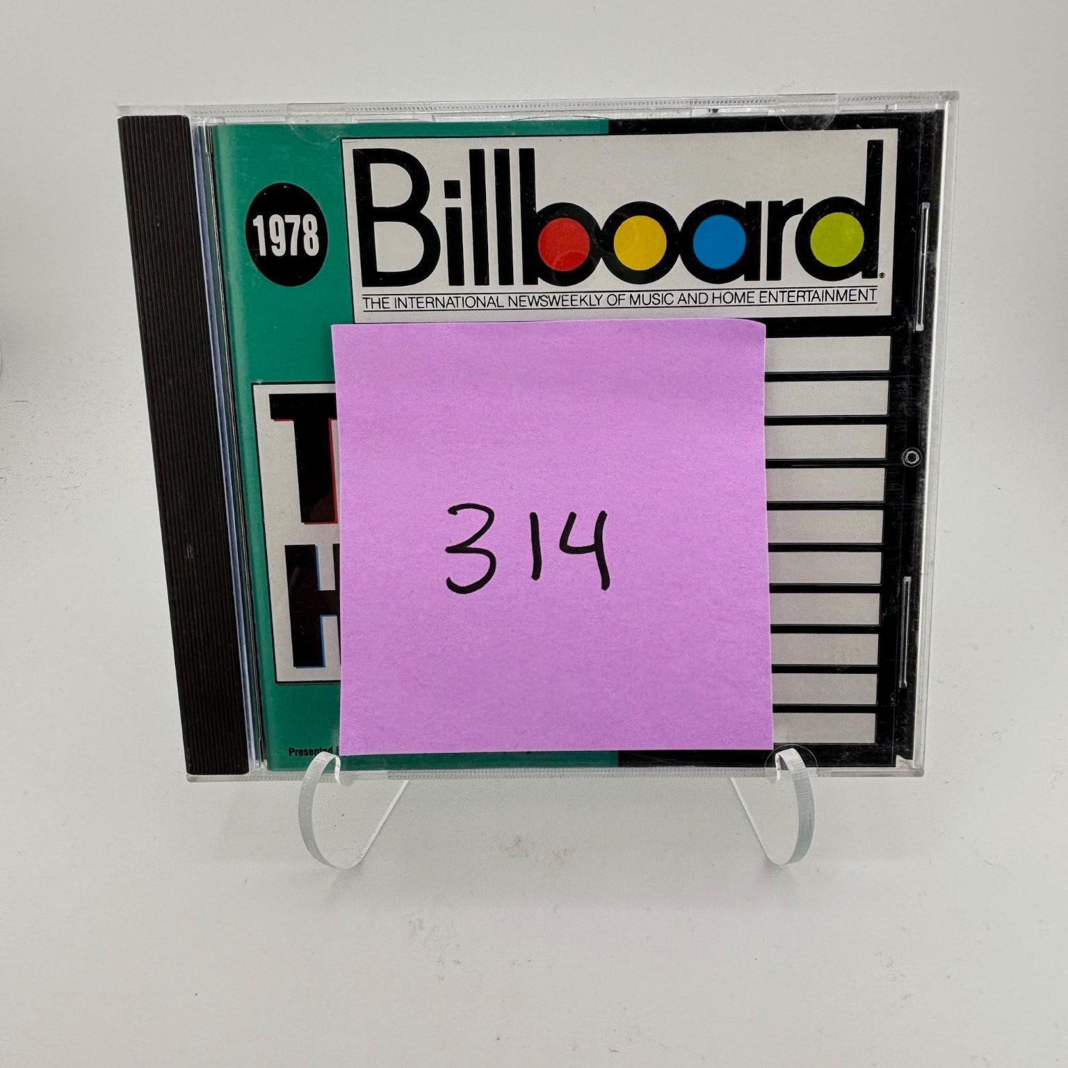 Billboard Top Hits 1978 CD 1991 Rhino Records Pop Rock Compilation