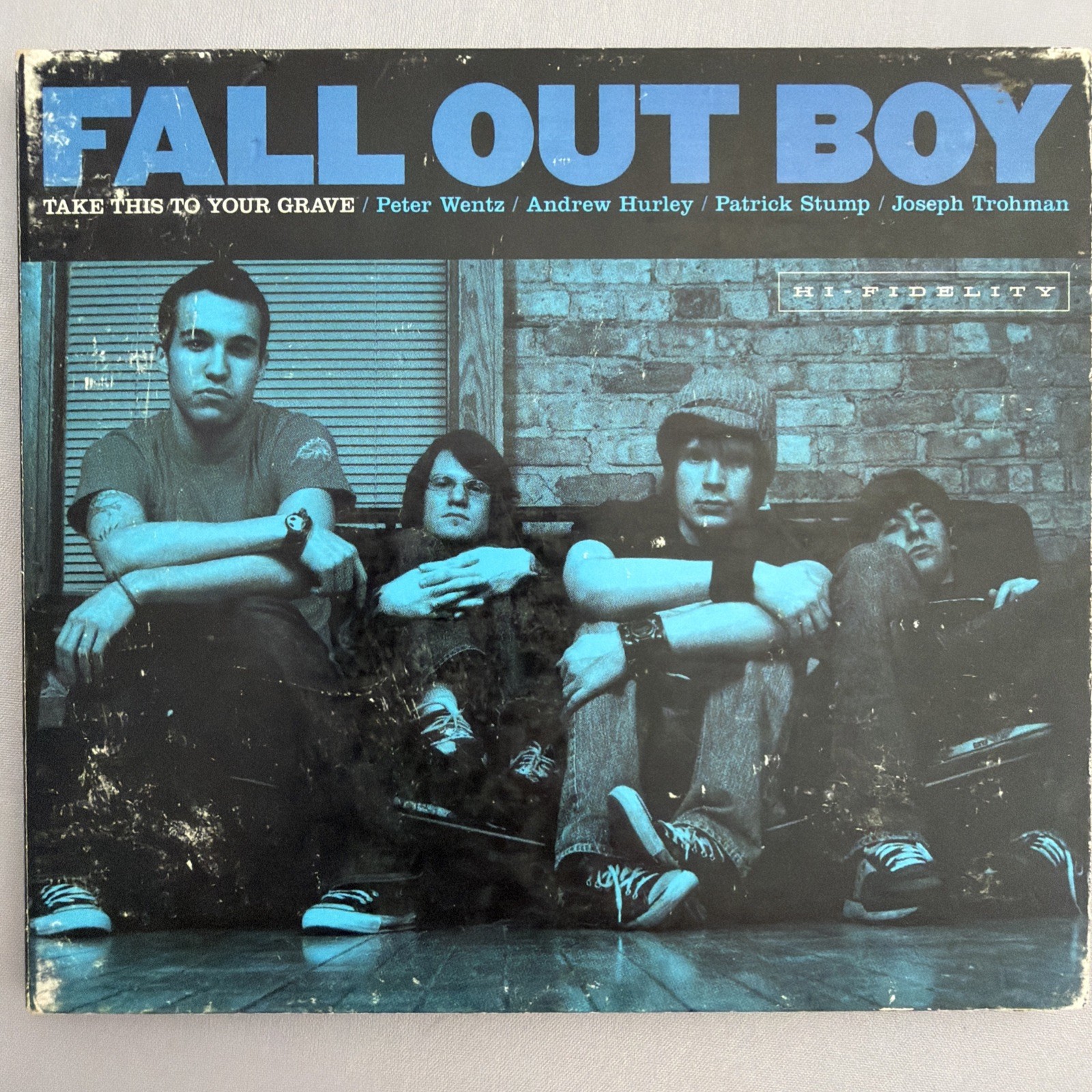 Fall Out Boy Take This To Your Grave CD 2003 Digipak Fueled By Ramen RARE TESTED