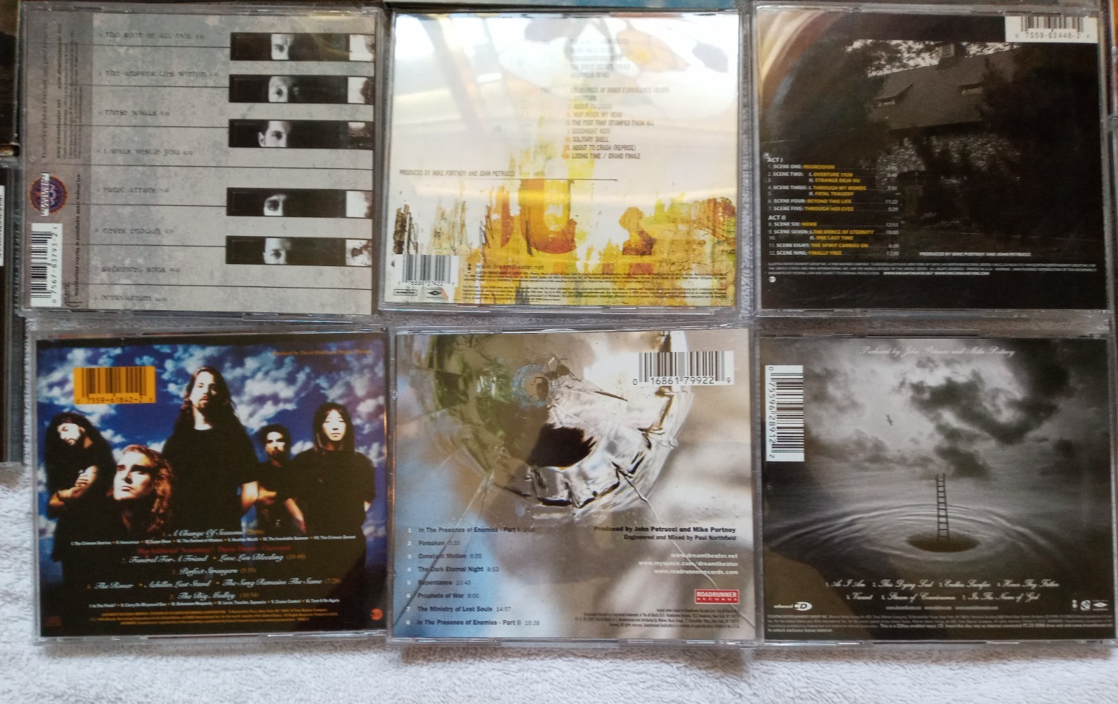 Dream Theater CD lot of 13 + DVDs