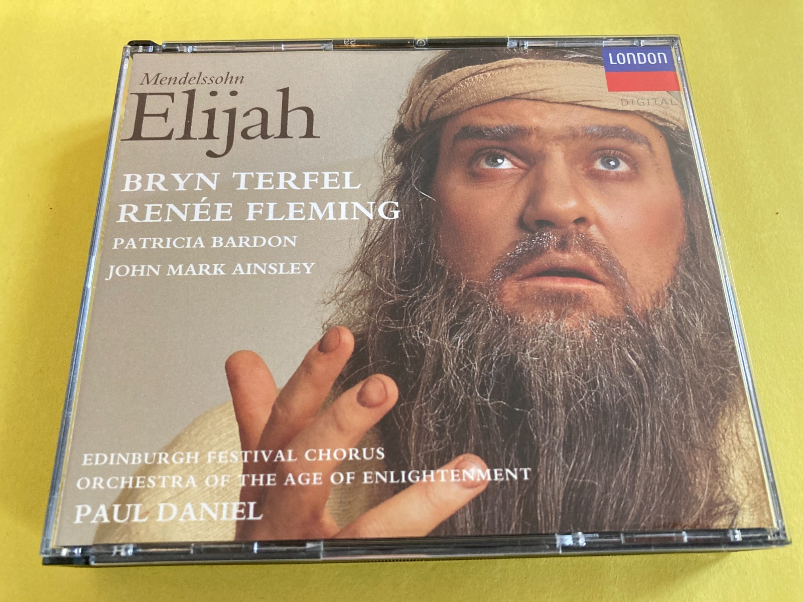 Mendelssohn: Elijah / Terfel / Fleming / Bardon / Ainsley / Daniel (2CD's, 1997)