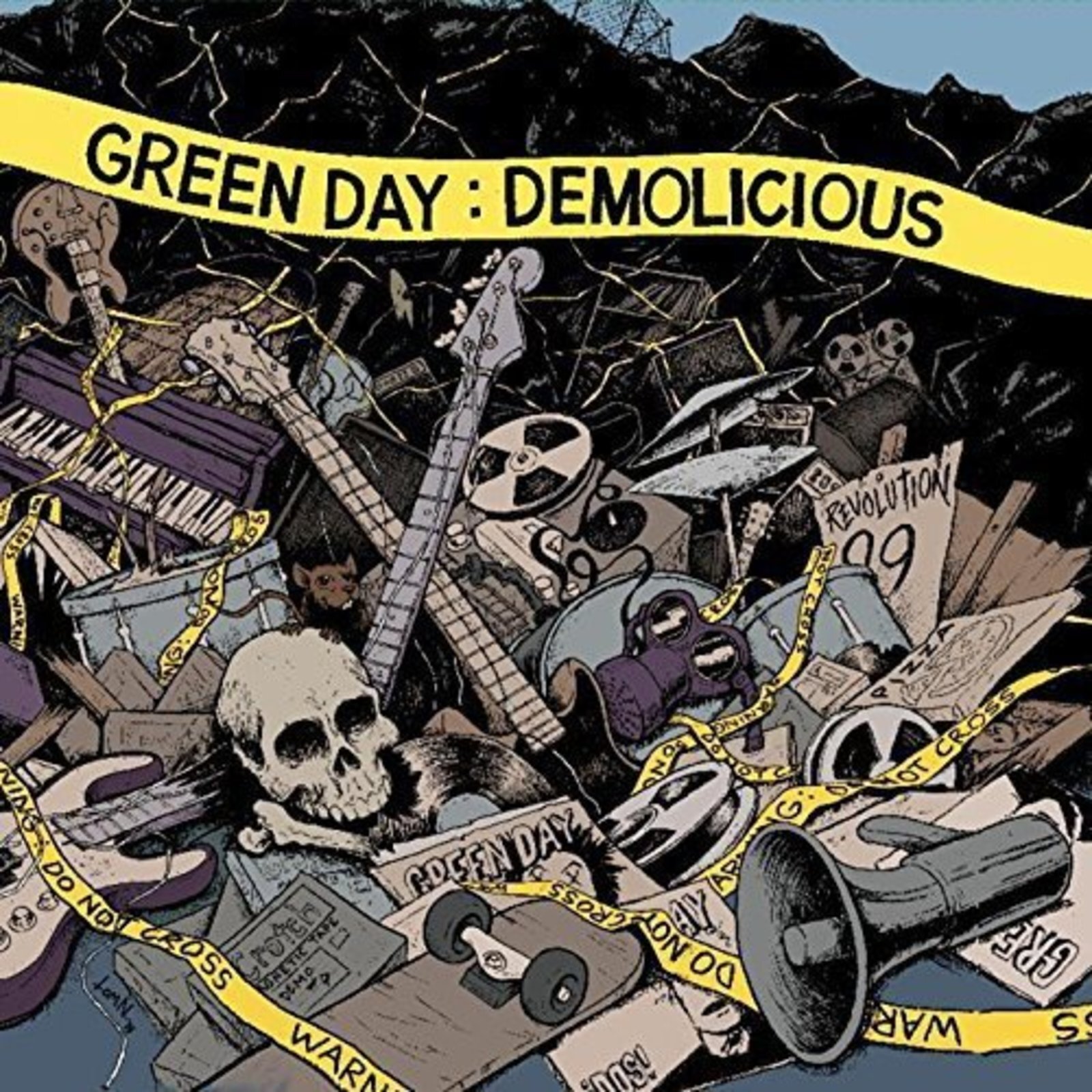 Demolicious Green Day Audio CD Free Shipping with Tracking number New from Japan