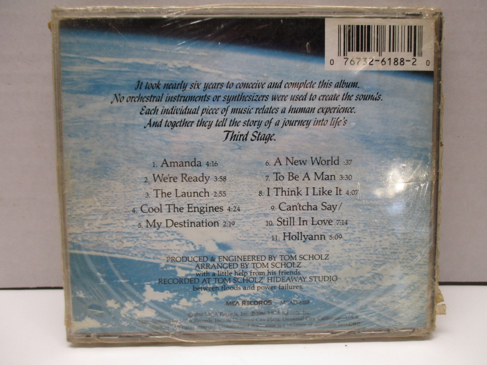 BOSTON - THIRD STAGE NEW CD