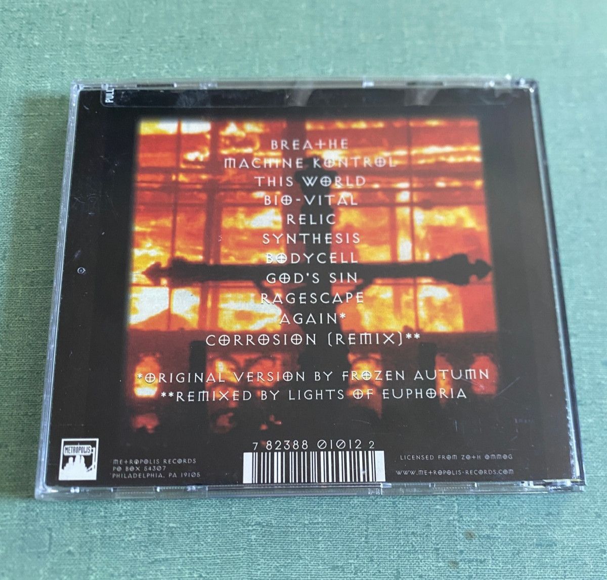 Decoded Feedback - Bio-Vital CD EBM Industrial Metropolis Records - Ships Free