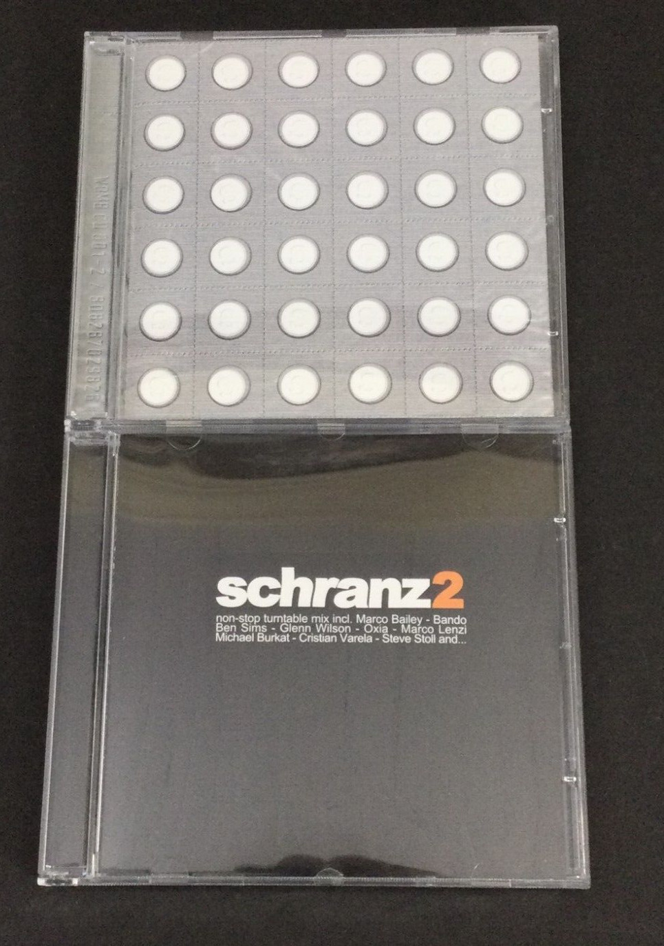 RARE! Schranz Akut 75,24 min AND Schranz2 - CD Import NM