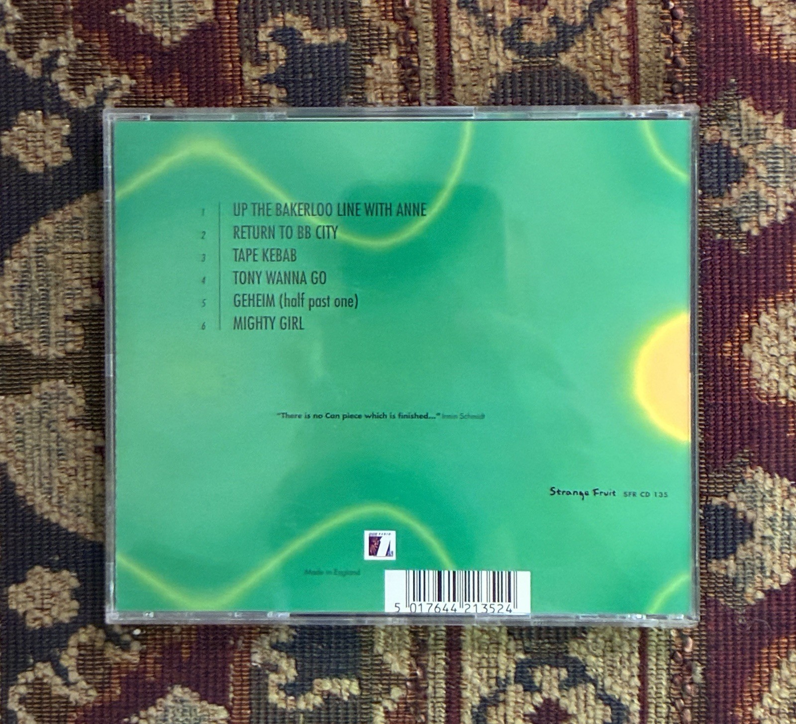 Can The Peel Sessions CD Czukay Schmidt Karoli Liebrezeit psych near mint disc!