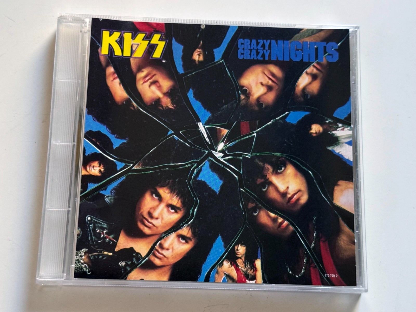 Kiss Crazy Crazy Nights MEGA RARE Japan Gold Video CD CDV 1988 Excellent Conditi