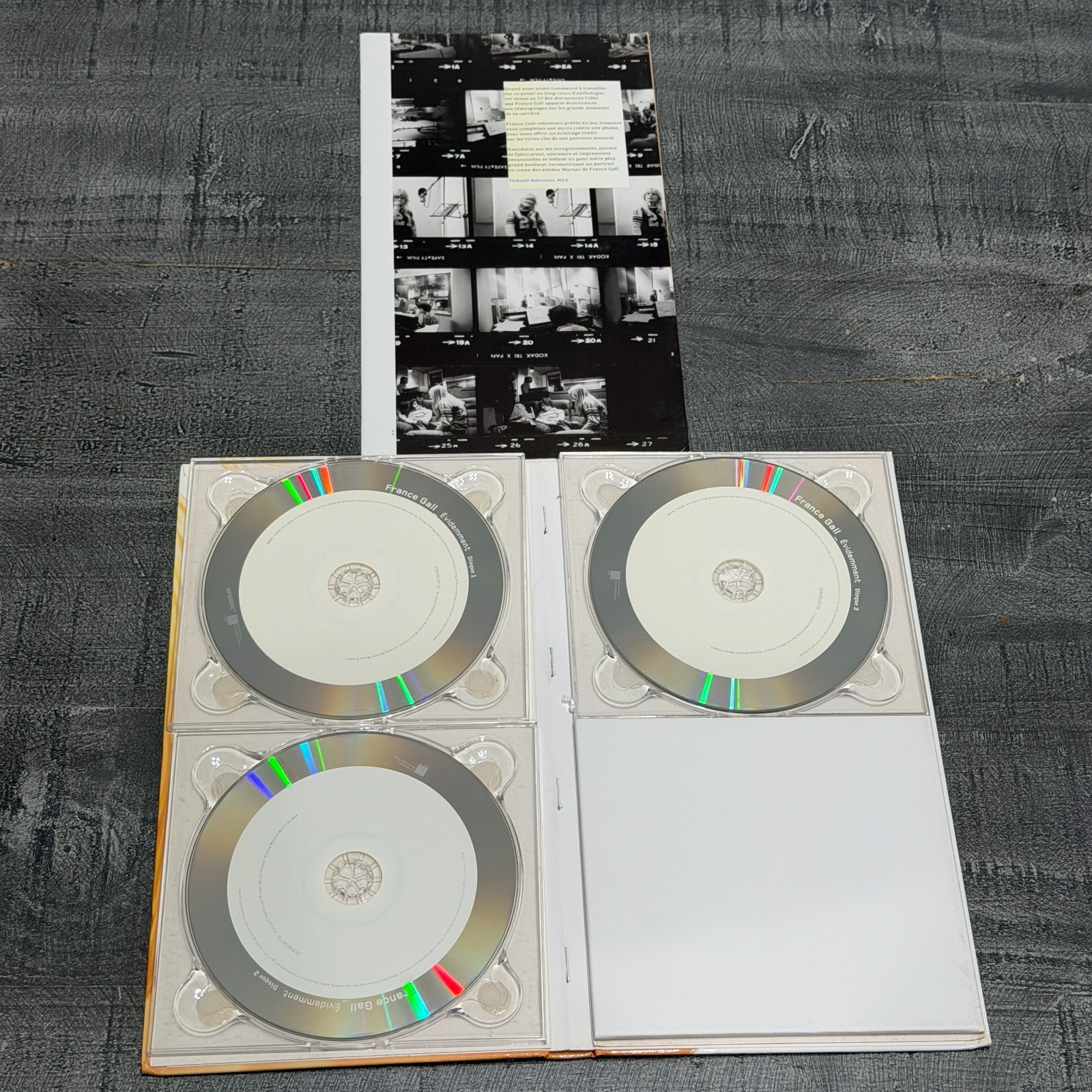 France Gall – Évidemment (2004) Wea Music 3xCD long box Like New FRANCE RARE