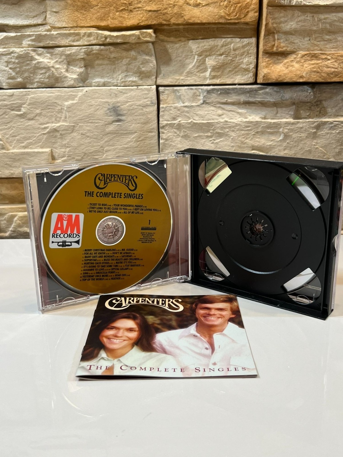 Carpenters The Complete Singles 3CD Compilation 2015 A&M Pop Soft Rock Hits