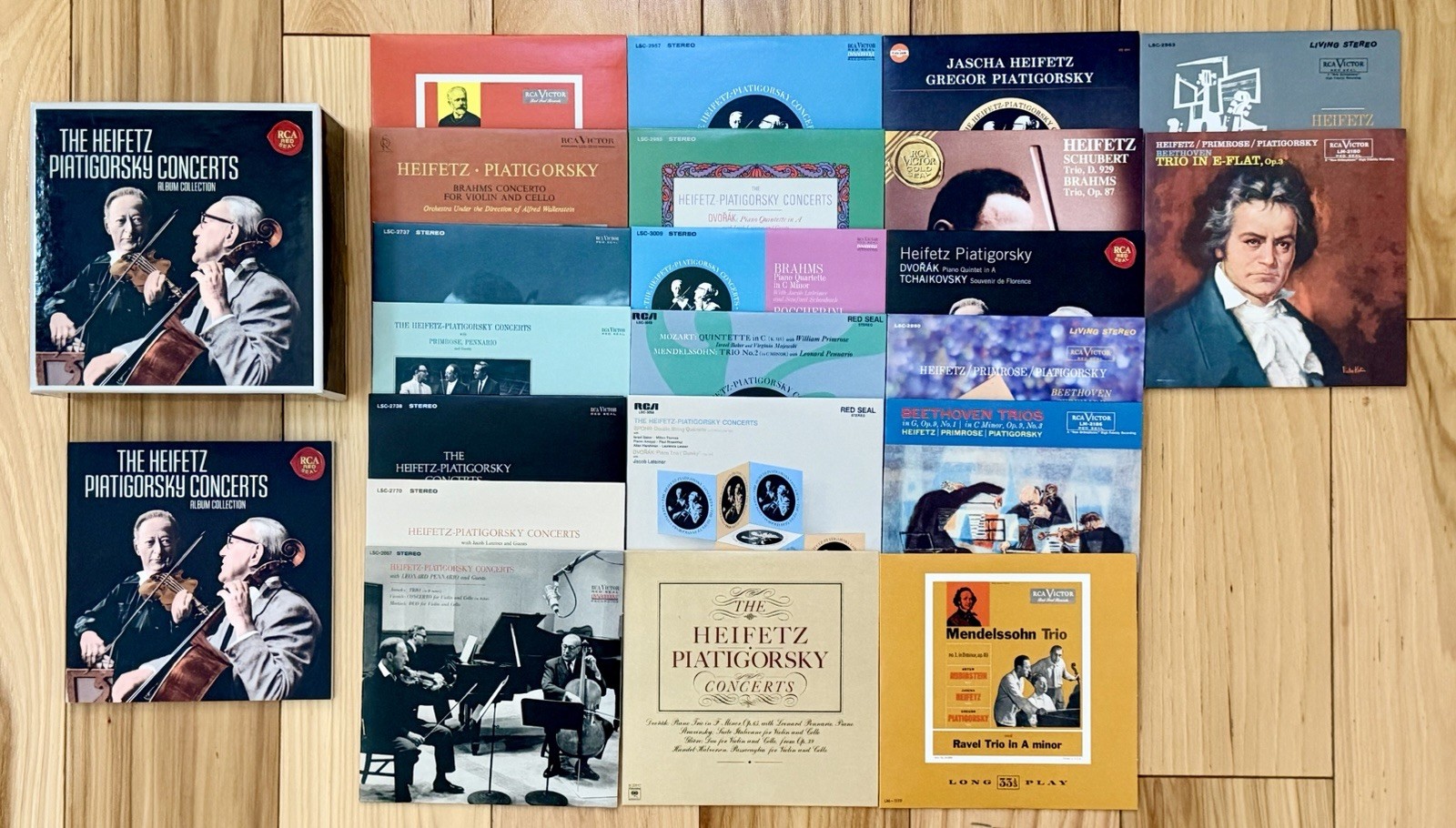The Heifetz Piatigorsky Concerts Album Collection (21 CD, RCA Red Seal)