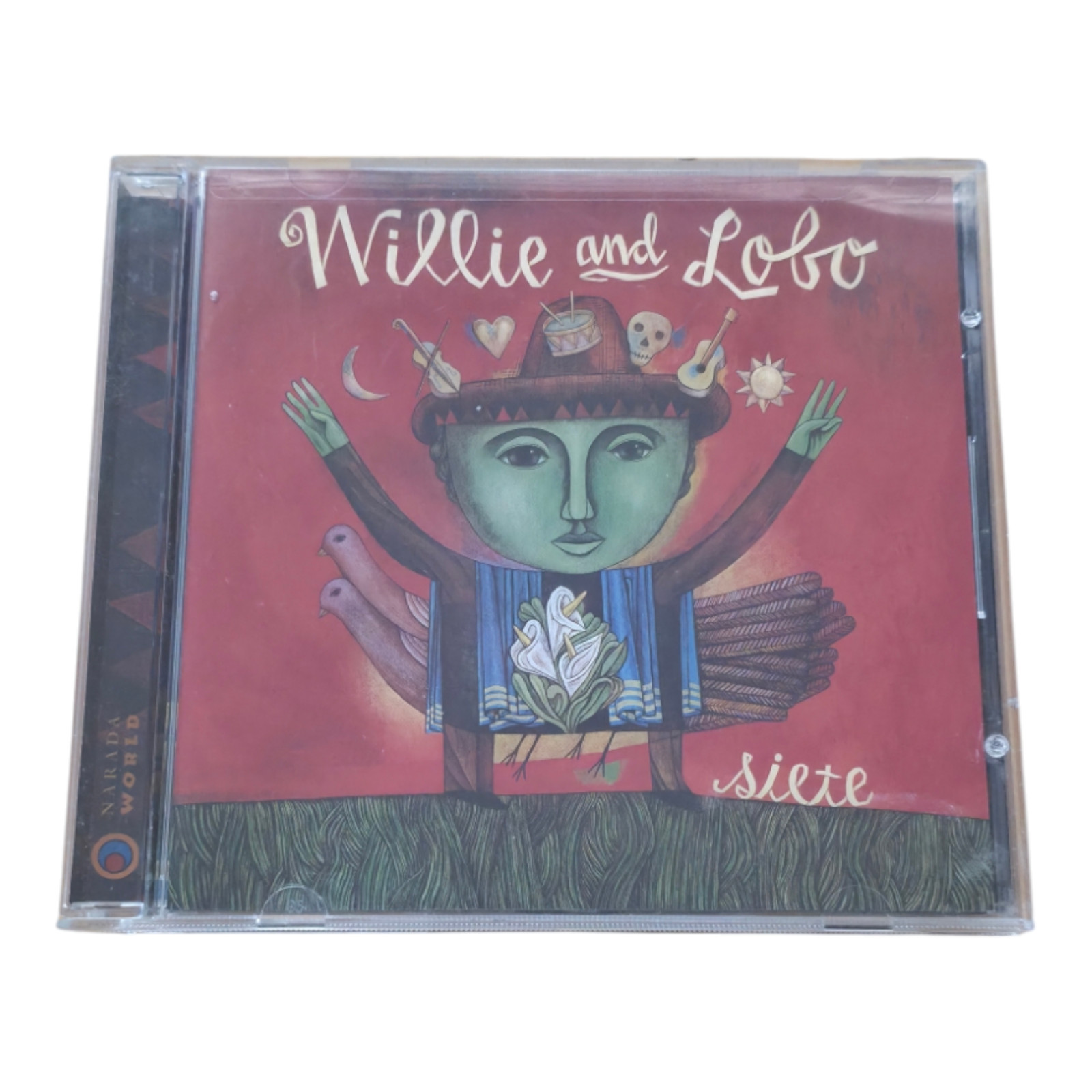 Siete - Music CD Willie & Lobo 2000-07-18 EMI Europe Generic Very Good Free Ship