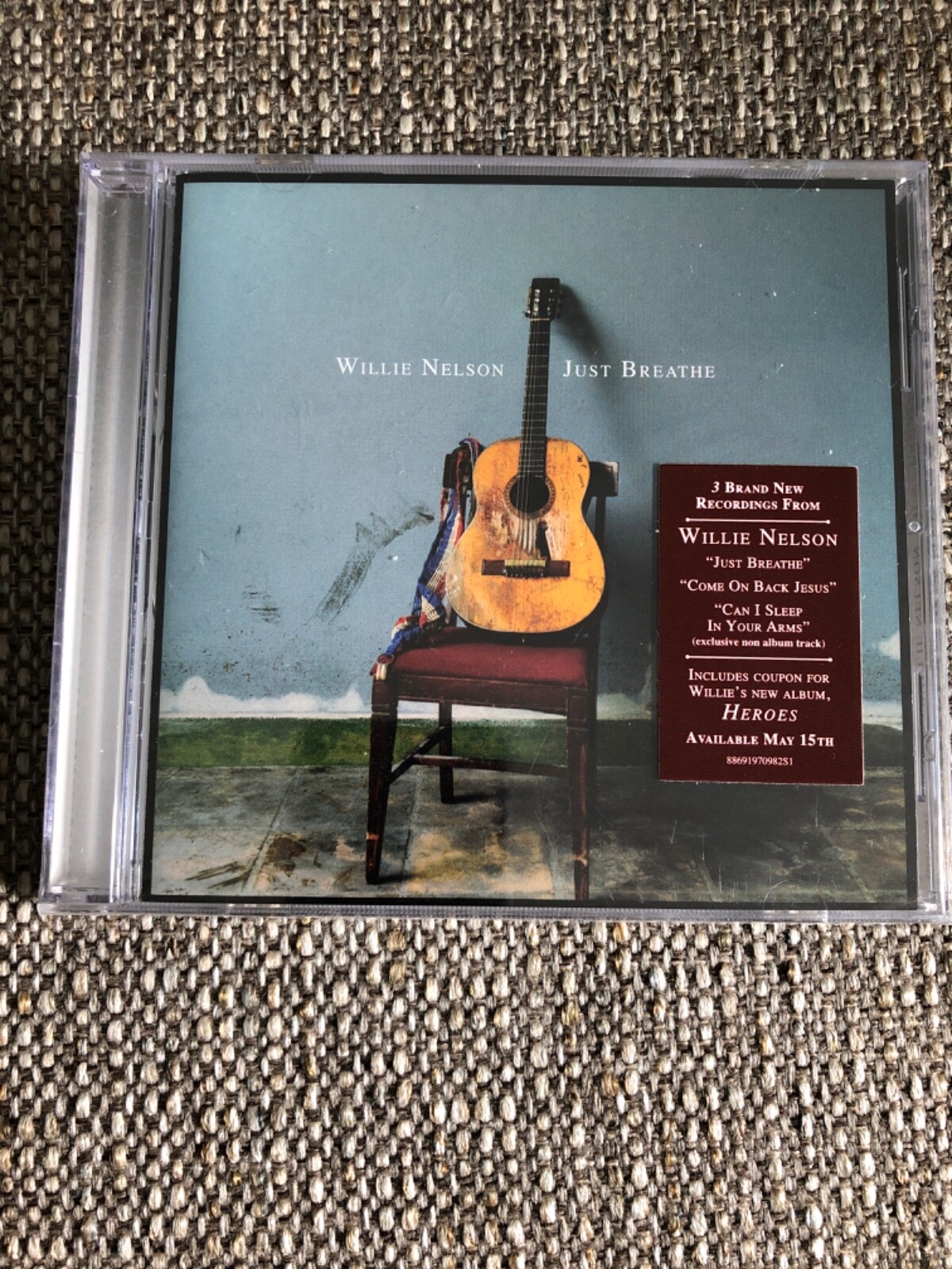 WILLIE NELSON Just Breathe/ Come On Back Jesus/Can I Sleep CD Single RSD 2012NEW
