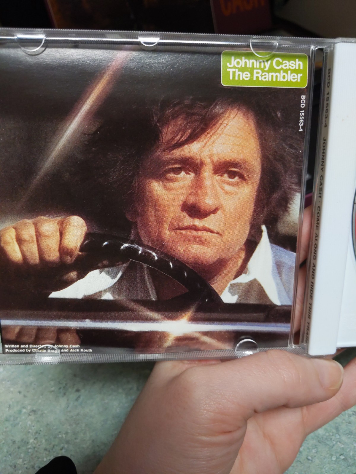 Johnny Cash - Come Along And Ride This Train - CD X 4 BOX SET (1991) Bear Family