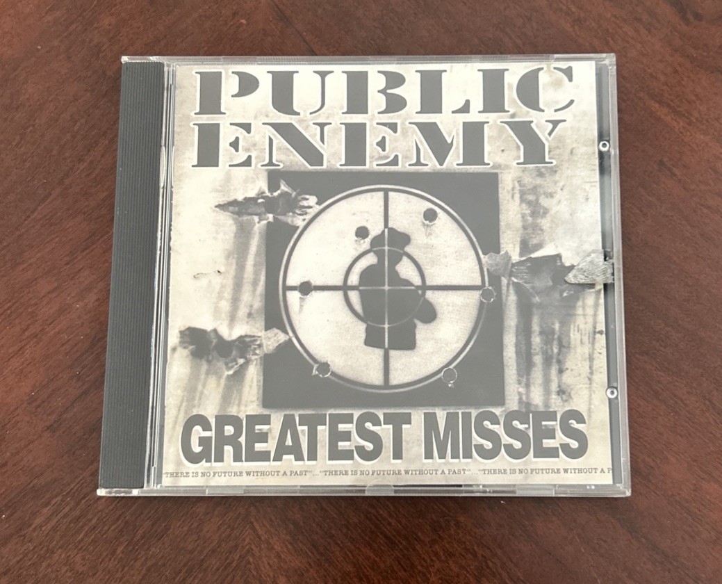 PUBLIC ENEMY - “GREATEST MISSES” (Greatest Hits Compilation CD)
