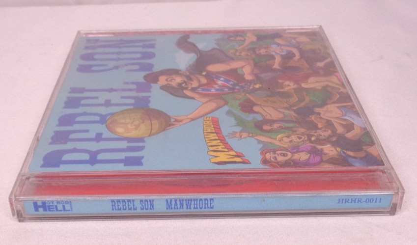 Rebel Son: Manwhore CD 2016 Rockabilly Outlaw Southern Rock