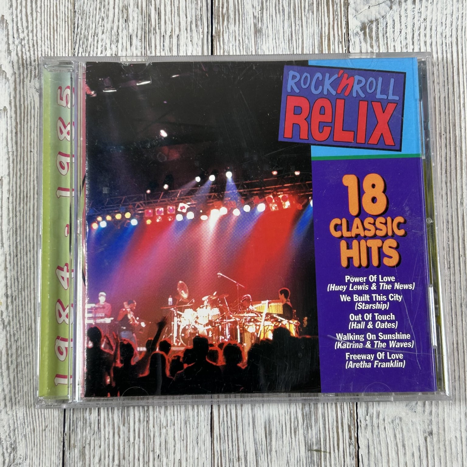 Rock & Roll Relix 1984-85 CD 1998 18 Classic Hits Pop Rock EMI
