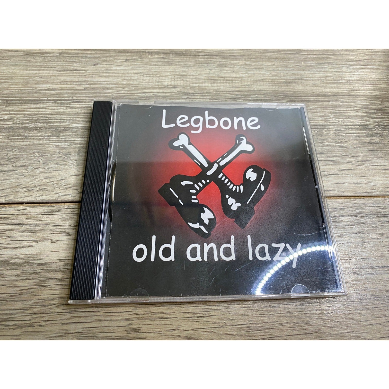 Legbone Old and Lazy CD Music 1998 Black Excellent Punk Rock Oink Records