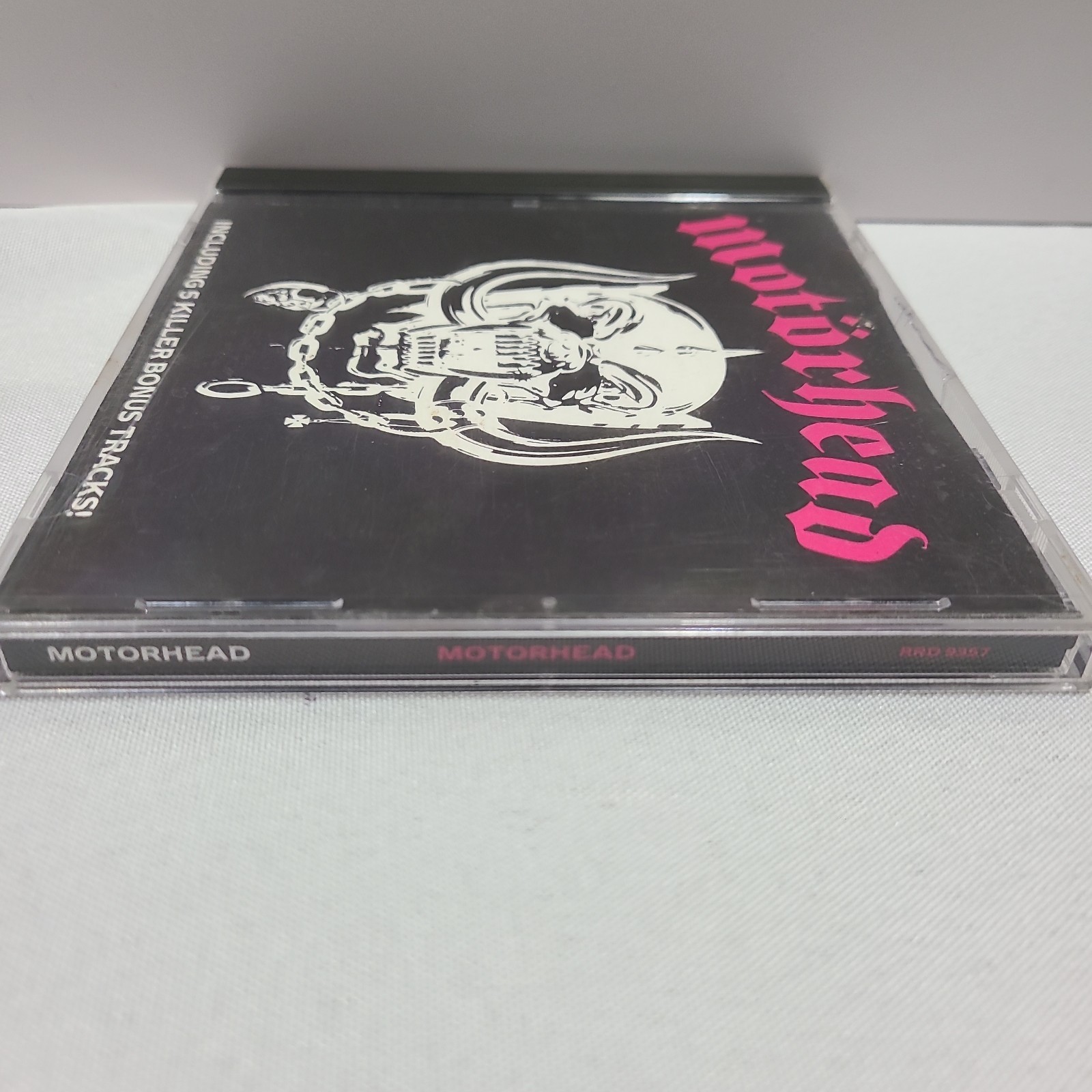 Motörhead ‎Motörhead CD w/ Bonus Tracks 2000s Reissue Near Mint Disc