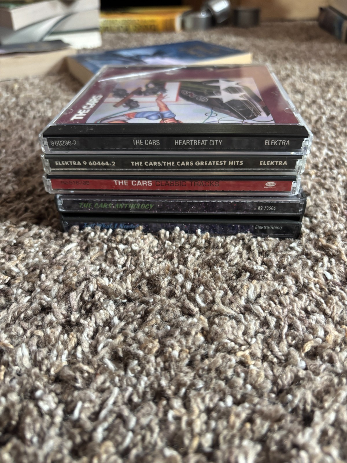 The Cars 4 CD Lot - Anthology, Greatest Hits, Heartbeat City, Classic Tracks