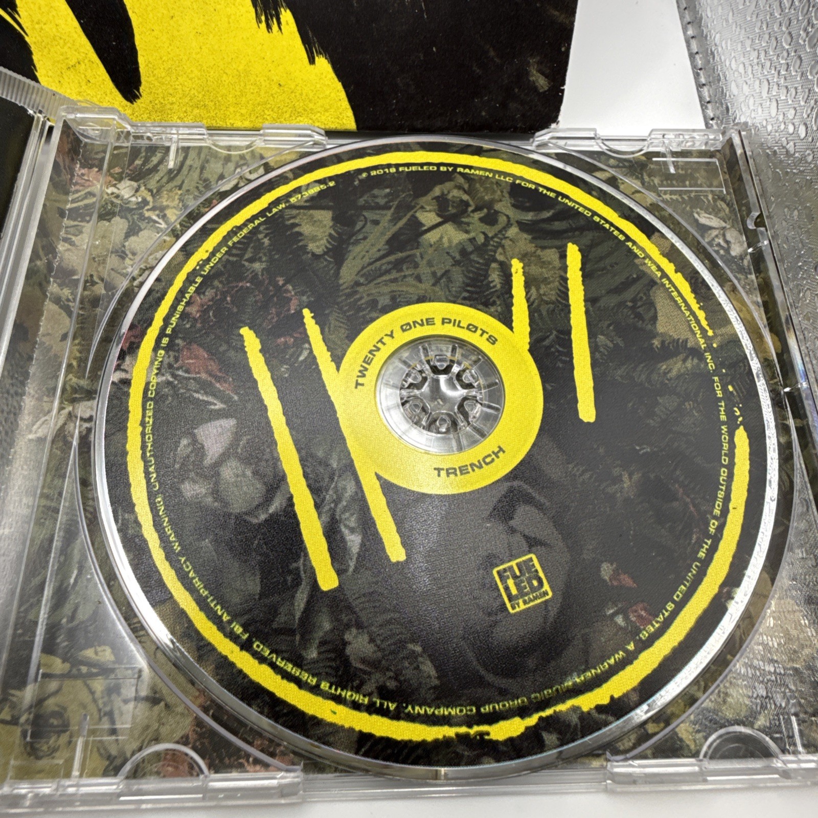 Twenty One Pilots Trench CD 2018 Fueled By Ramen with CD Cover