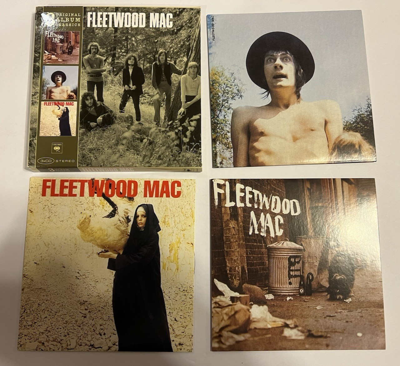 Original Album Classics by Fleetwood Mac (3-CDs-Sony Legacy) -3 Albums-Like New