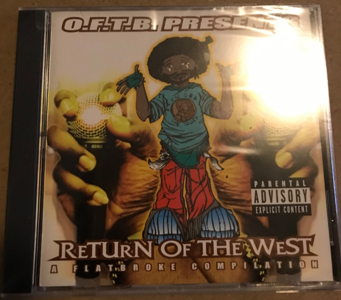 O.F.T.B. Return Of The West CD 1998 Flatbroke G-Funk Promo Sealed NOS