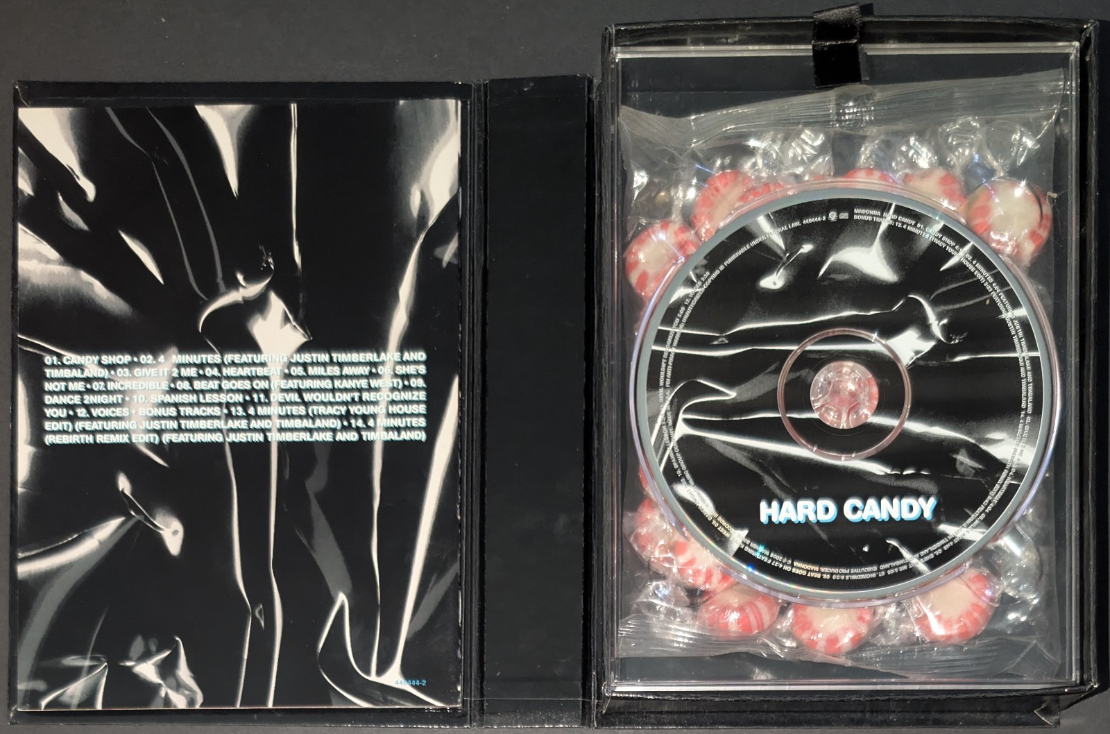 Madonna Hard Candy CD 2008 Limited Edition Boxset Starlight Mints Hype Sticker