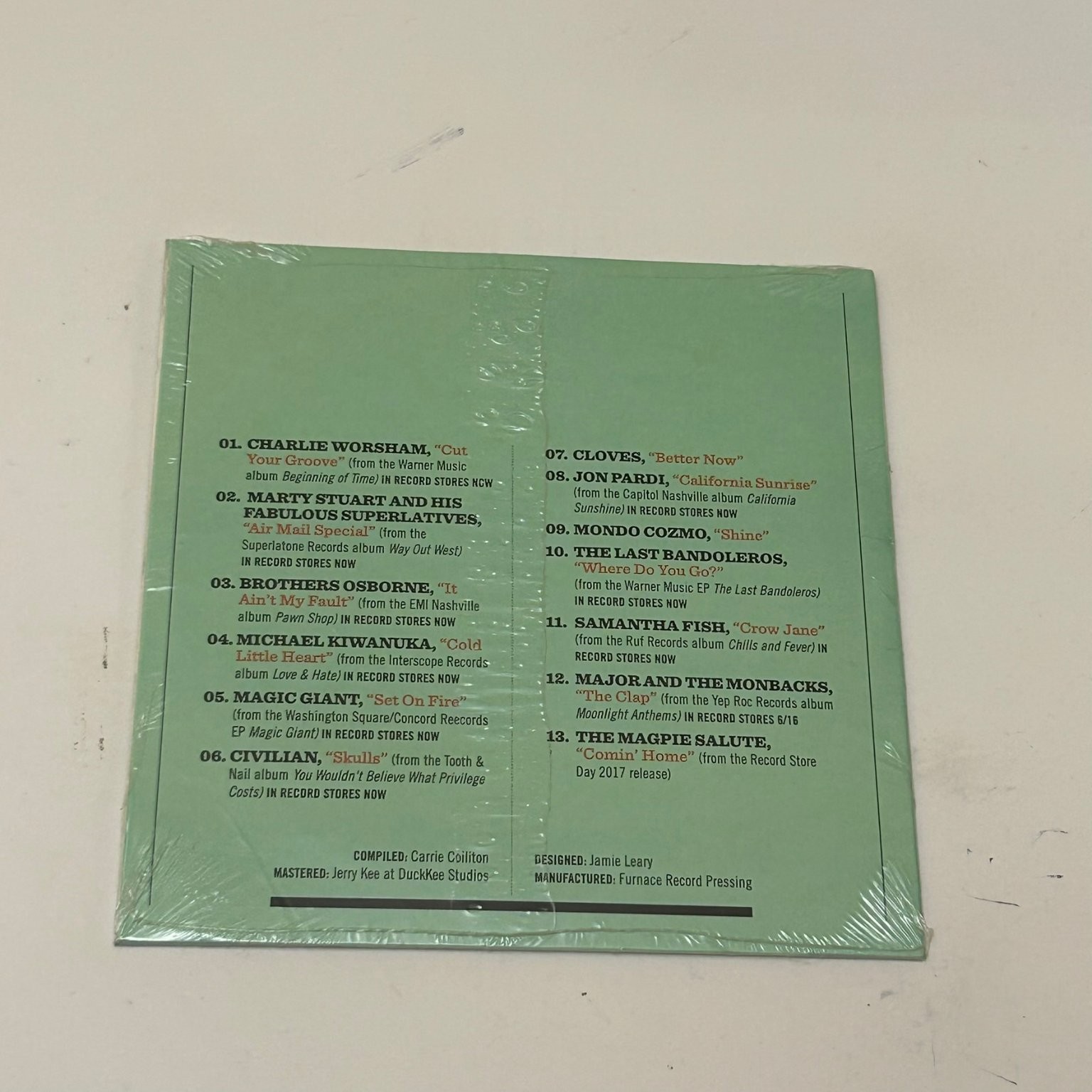 Record Store Day 2017 CD Compilation RSD Indie Country Folk Rock
