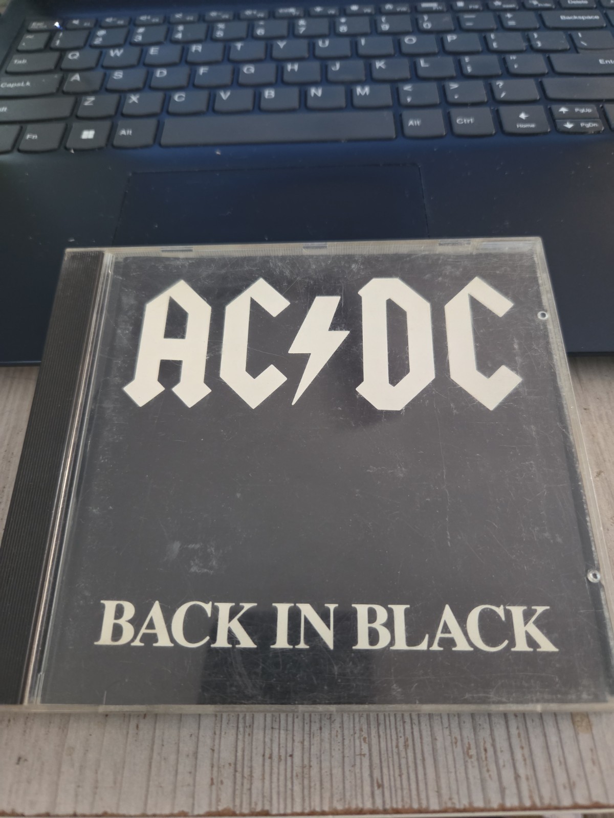 CD 2165 - AC/DC Back In Black CD 1980 Atlantic Records