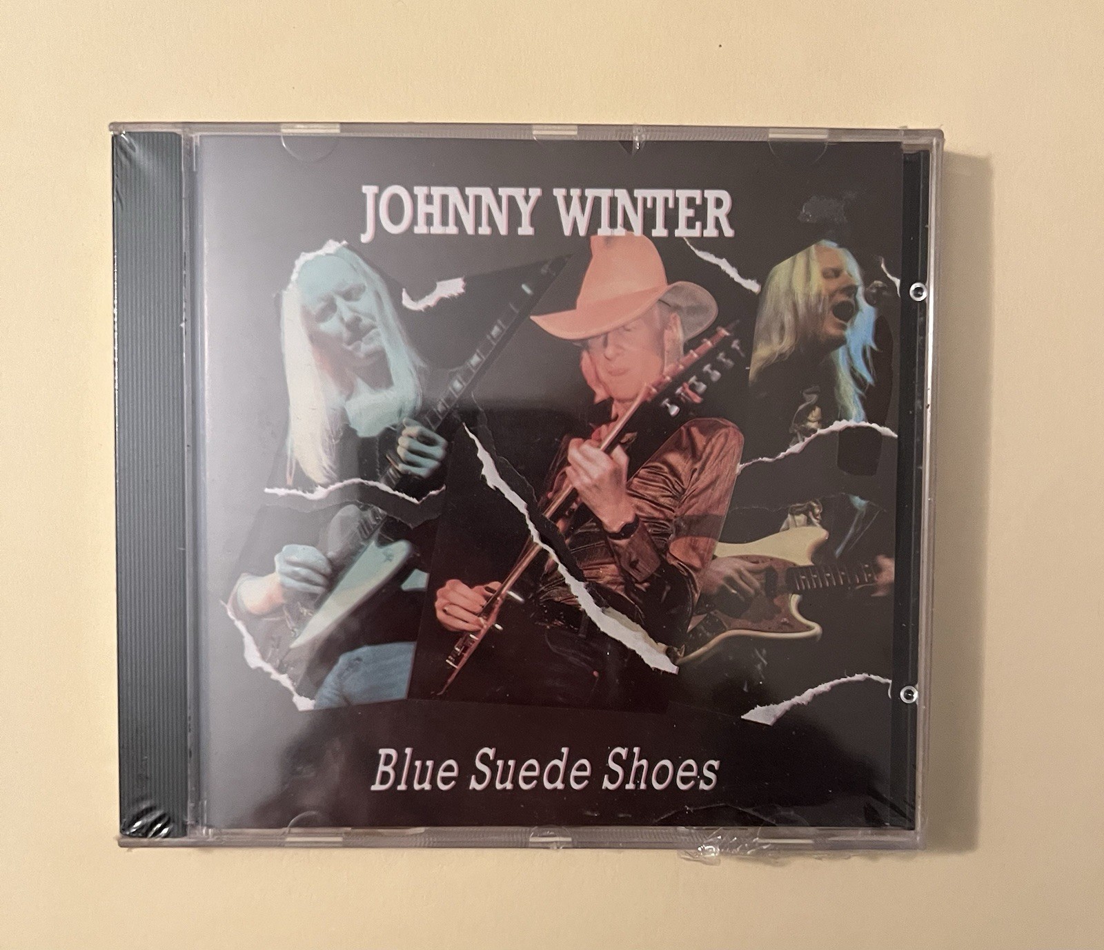 Johnny Winter Blue Suede Shoes UK SEALED NEW 1950s-1960s Rare Tracks