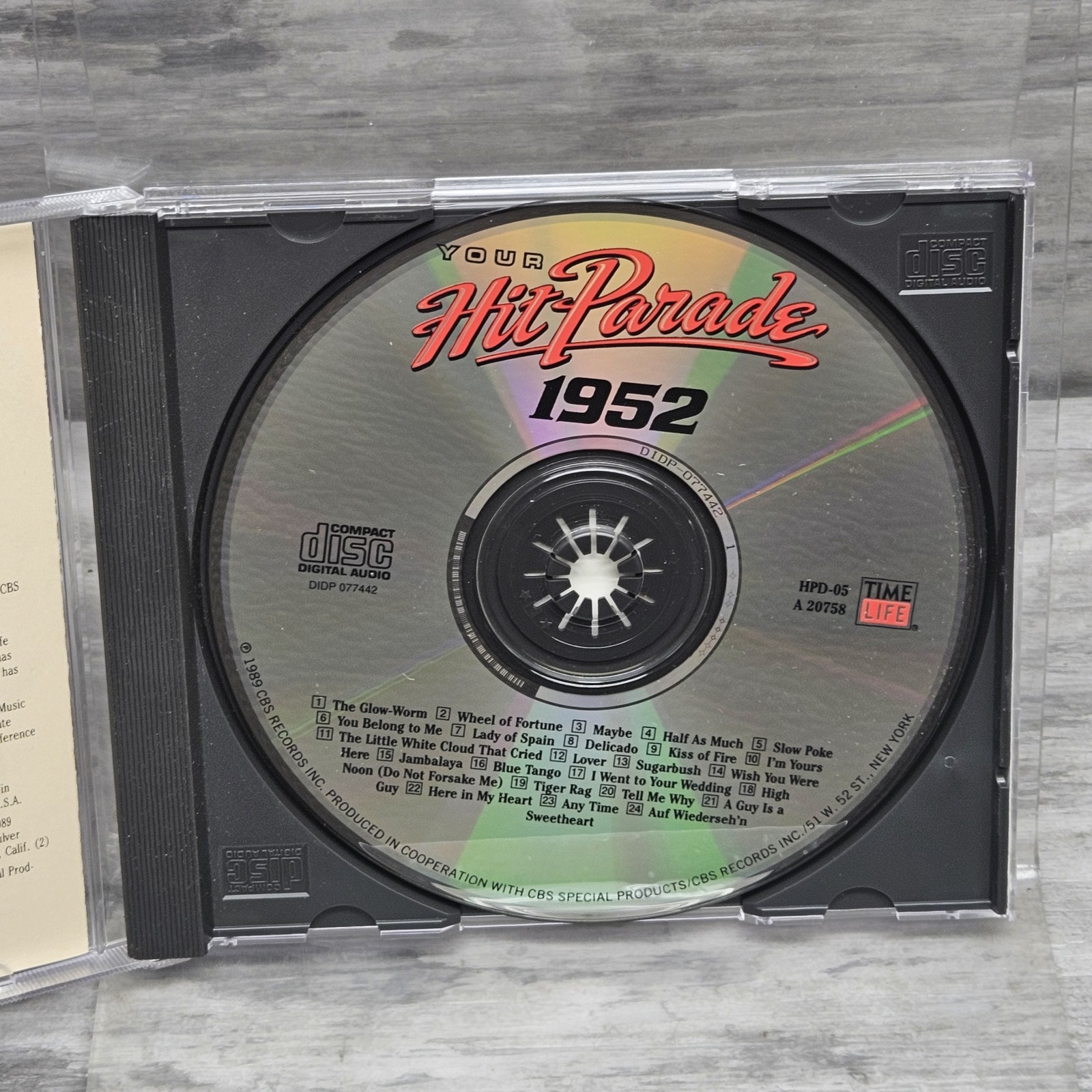Time Life Your Hit Parade CD Lot (6) 1950s 1950 1951 1952 1953 1955 1959