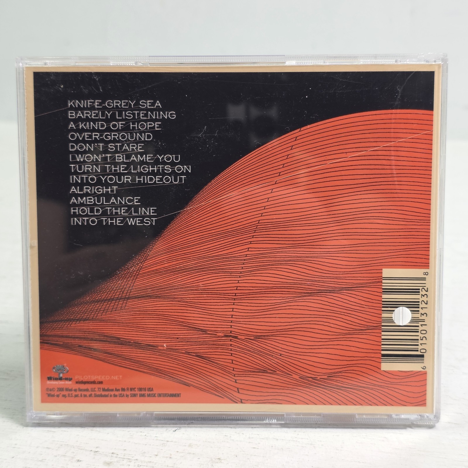 Pilot Speed In to The West Rare CD Album 2006 USA Issue Alternative/Indie