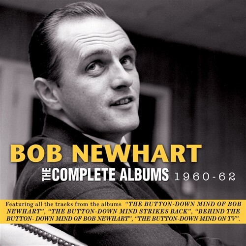 BOB NEWHART - 4 COMPLETE ALBUMS 1960-62 New Sealed Audio 2 CD Button Down Mind
