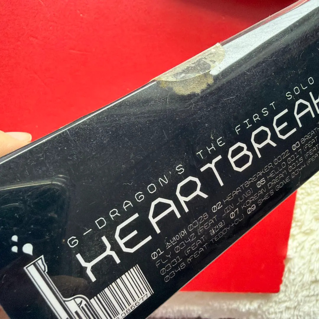 G-DRAGON HEARTBREAKER first album limited BIGBANG Korean Edition CD Rare Used JP