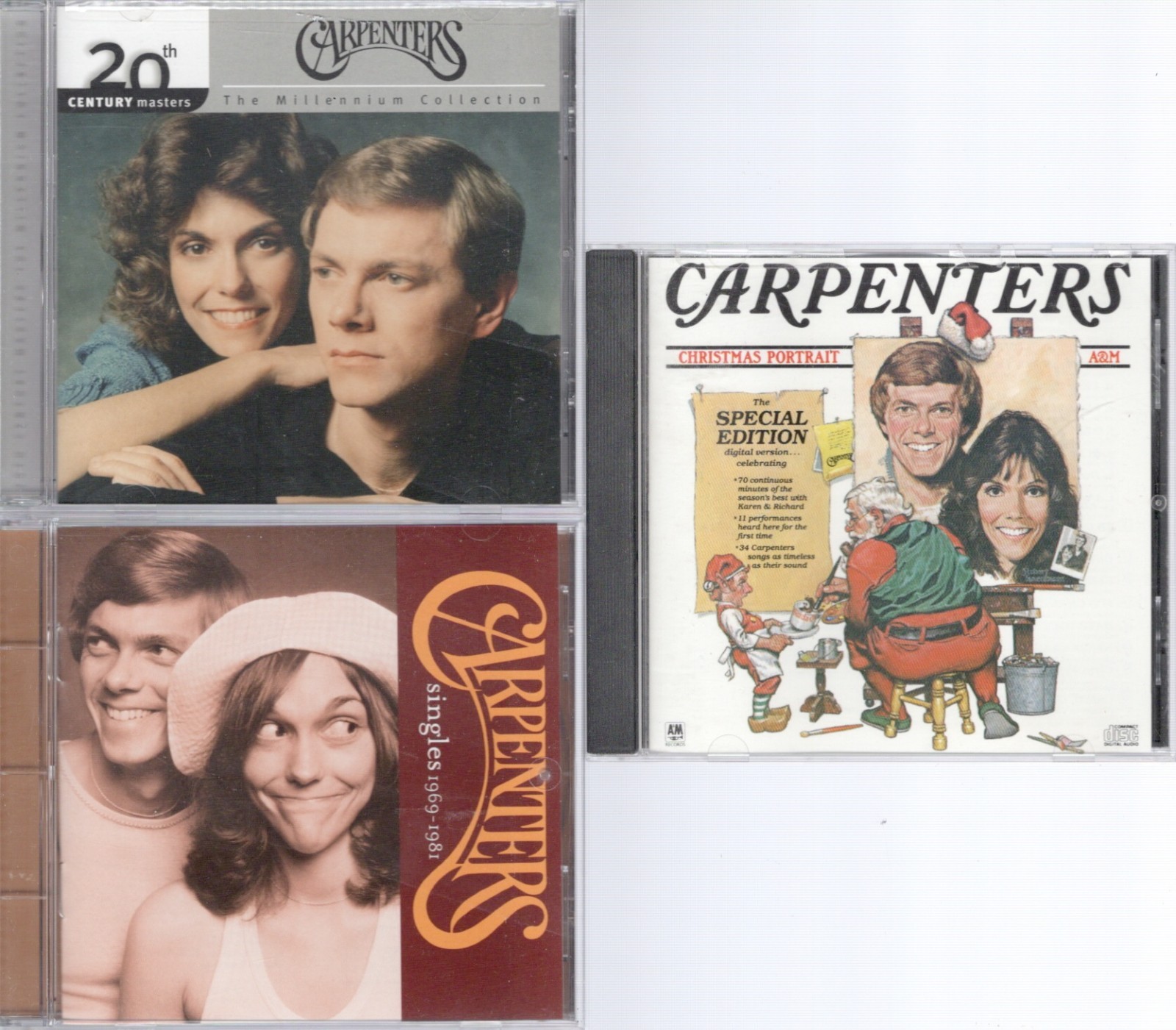 Carpenters ~ Lot of 3 CDs