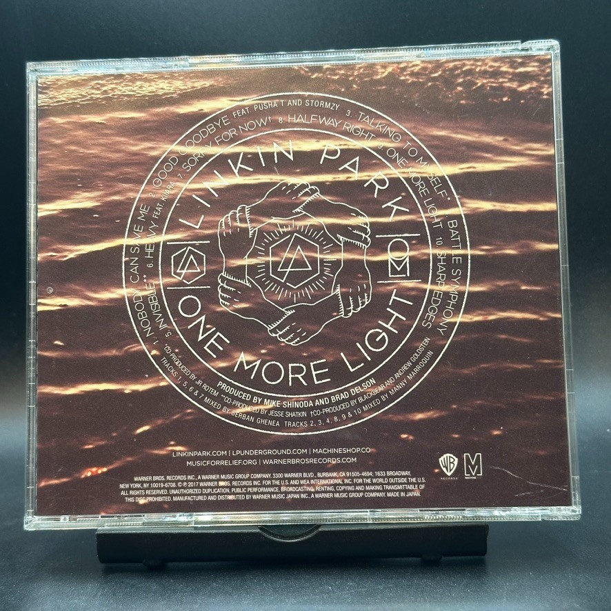 Linkin Park / One More Light First Edition 2017 Japan OBI CD