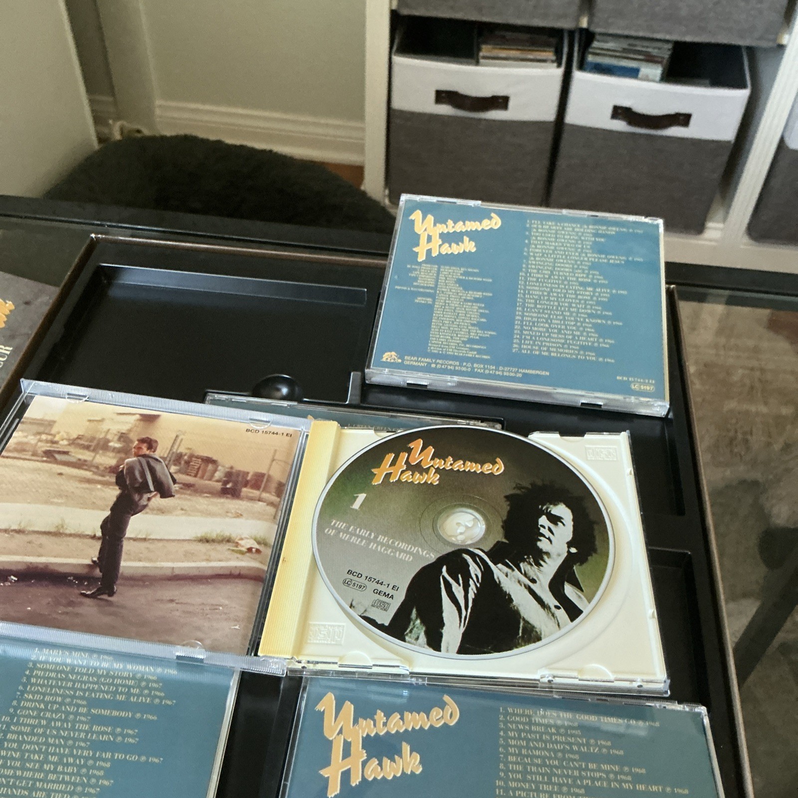 Untamed Hawk: The Early Recordings of Merle Haggard (5 CD Box Set) Bear Family