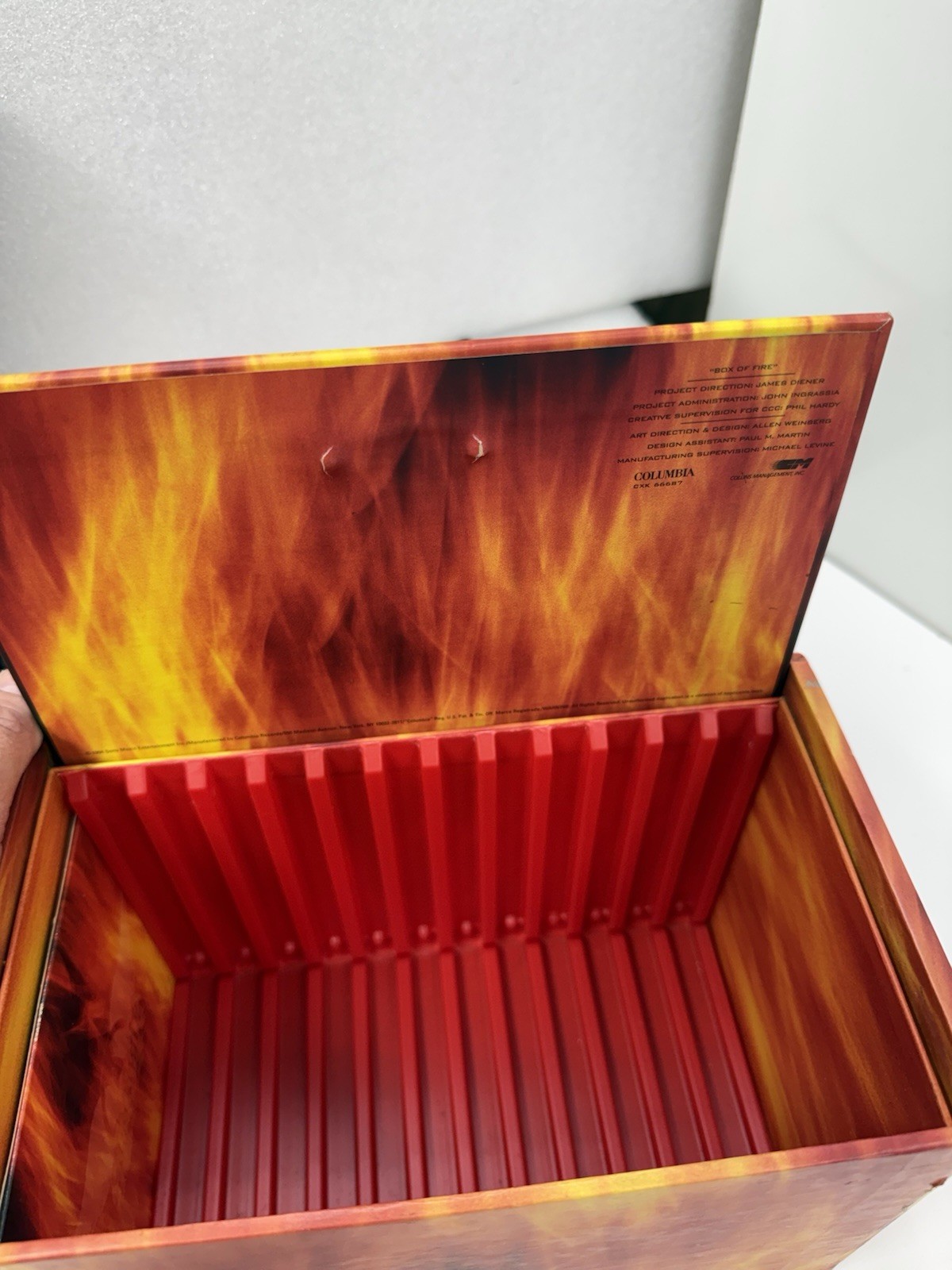 Aerosmith *Box of Fire* 🔥 13-CD Limited Edition Box Set Columbia Records 1994