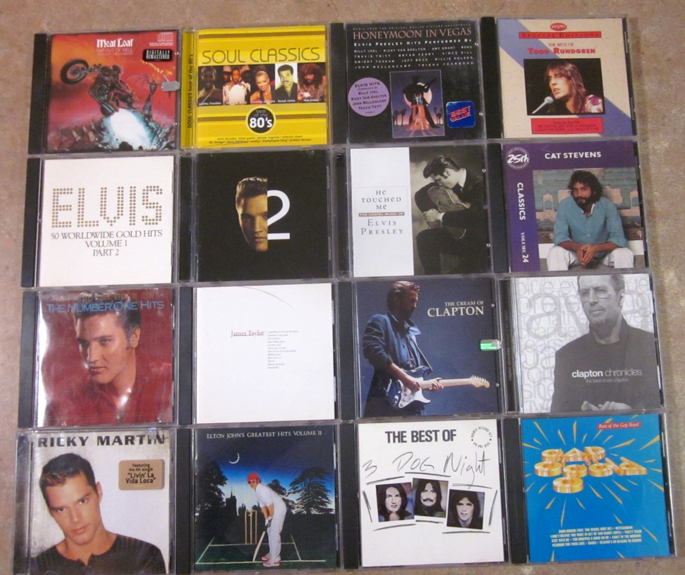 CLASSIC ROCK GUITAR POP 50s 60s 70s 80s 90s YOU PICK YOUR CDs Lot Collection