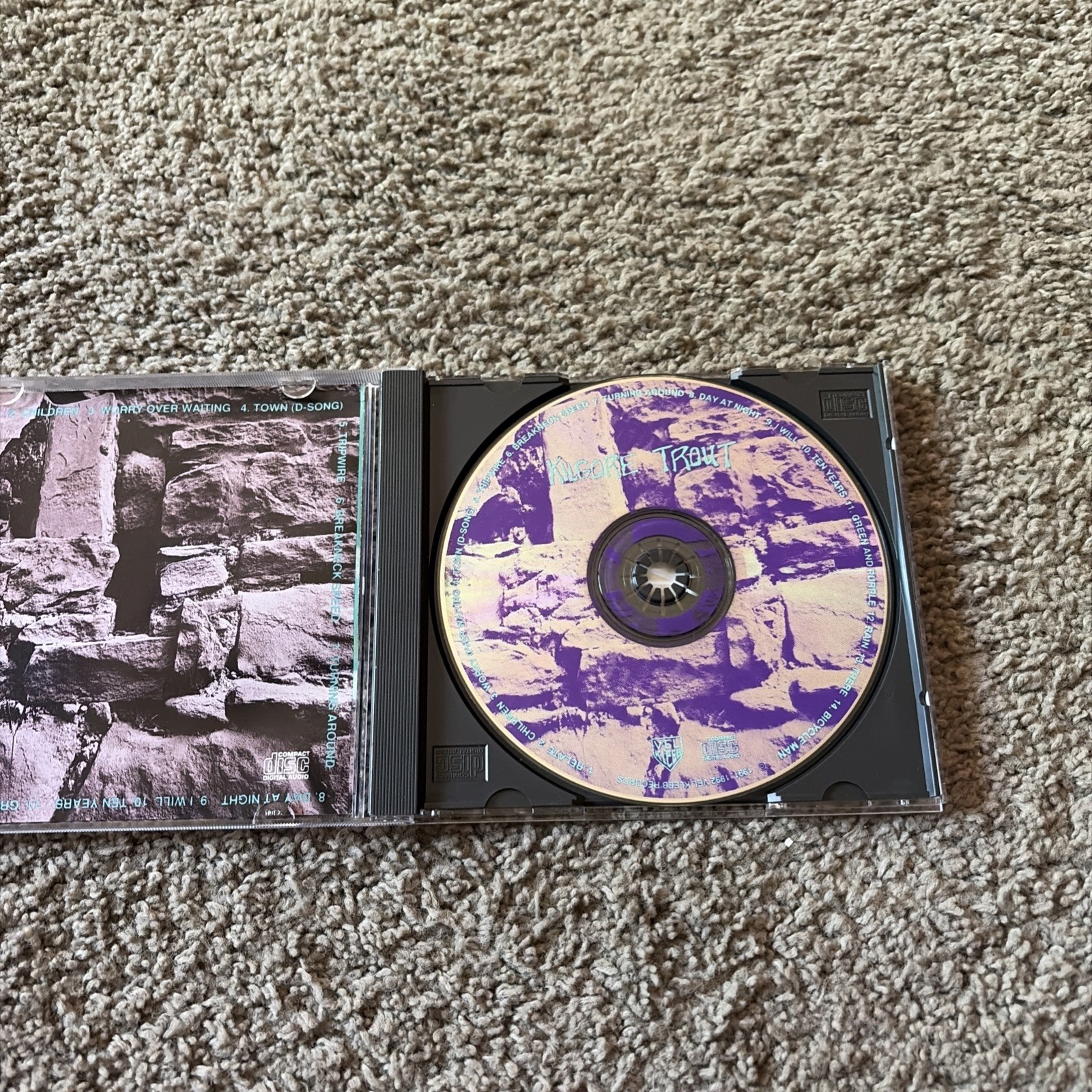 Kilgore Trout CD Rare Self Titled W/ Jeff Buckley On Bass Rare