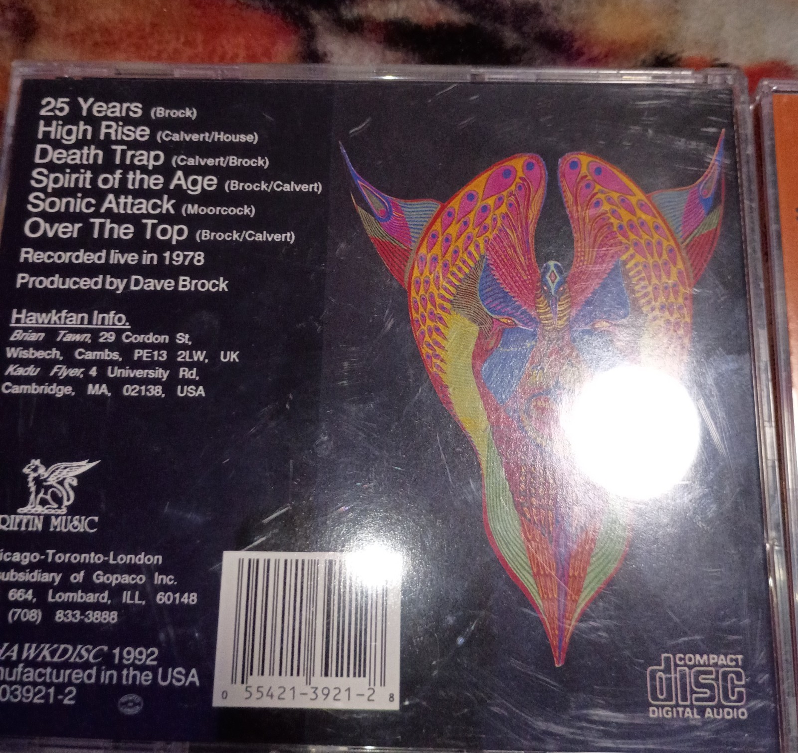 Hawkwind CD Collection Of 3 Excellent Condition RARE (1) Sealed
