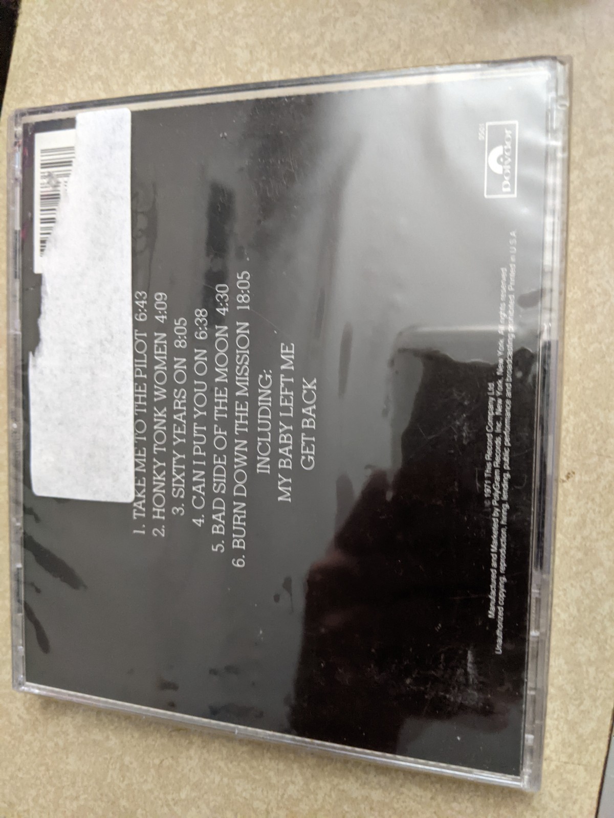 11-17-70 by Elton John (CD, Oct-1992, Island/Mercury) WORLD SHIP AVAIL