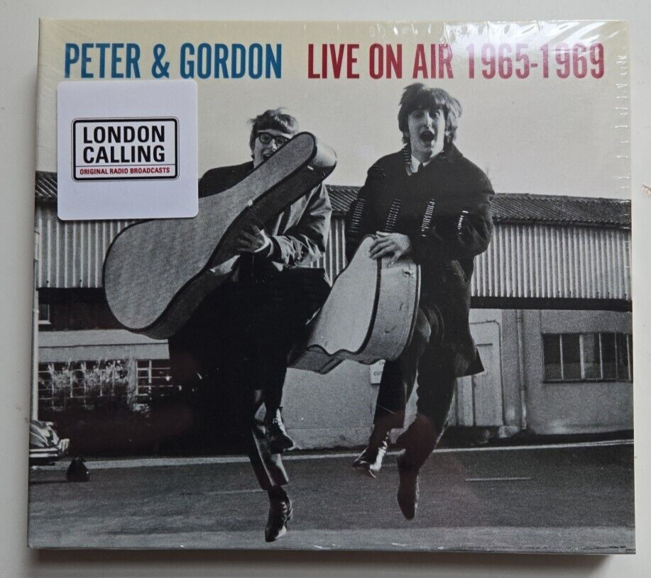 Peter & Gordon - Live On Air 1965-1969 - 2 x CD 2023 NEW & SEALED