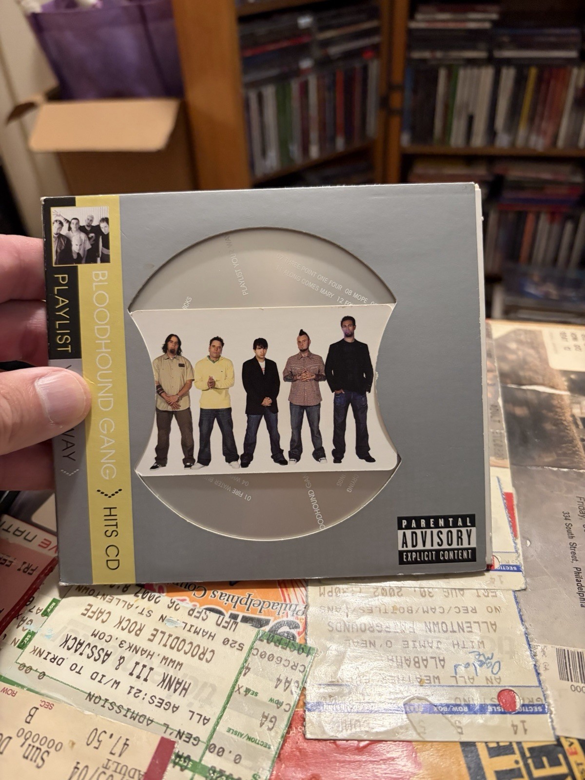 BLOODHOUND GANG, PLAYLIST YOUR WAY. 2008, SLIMLINE. PRE-OWNED Read Description