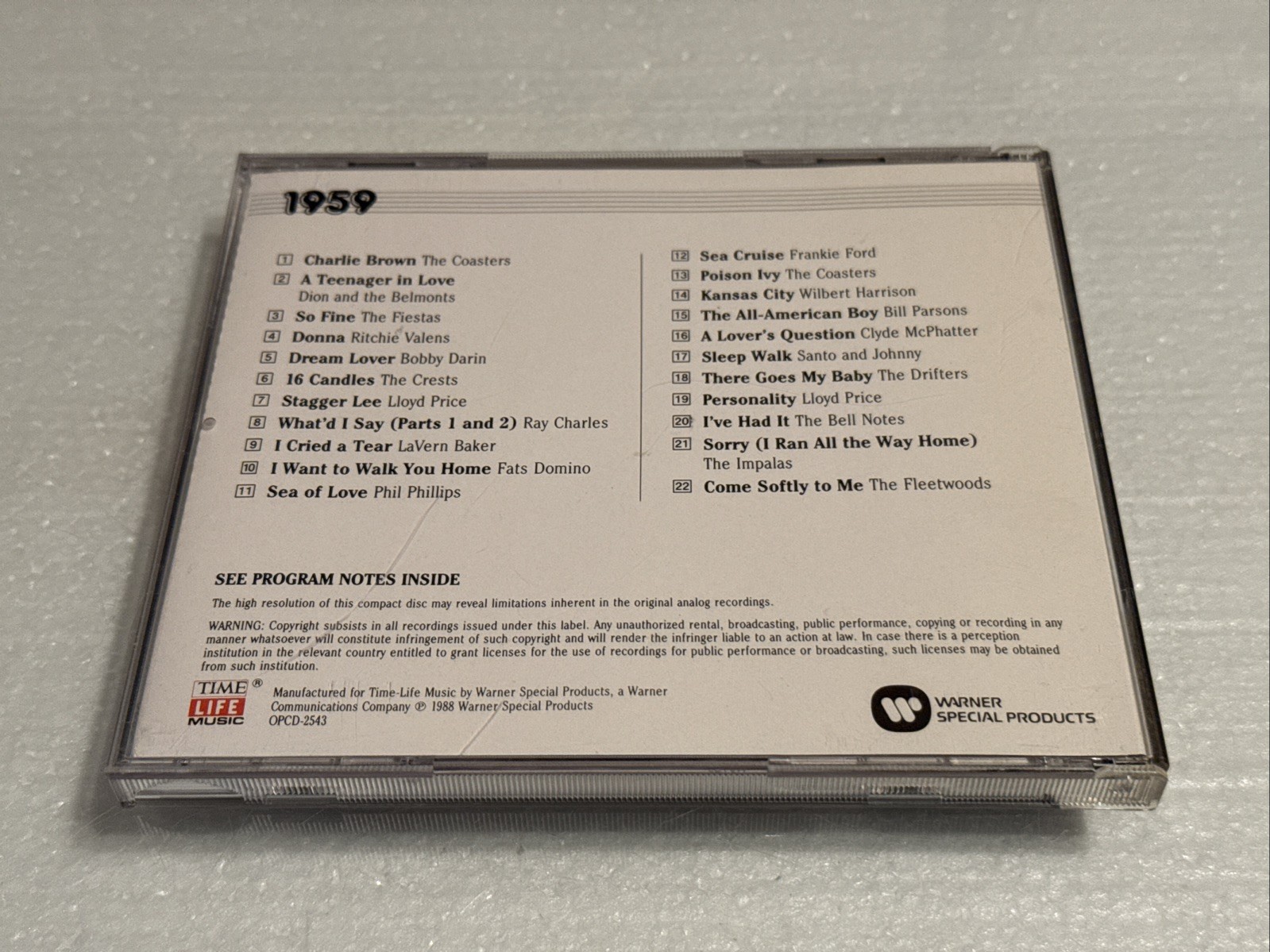 [TL1] 14 Time Life The Rock 'N' Roll Era CD Lot 1950s and 1960s