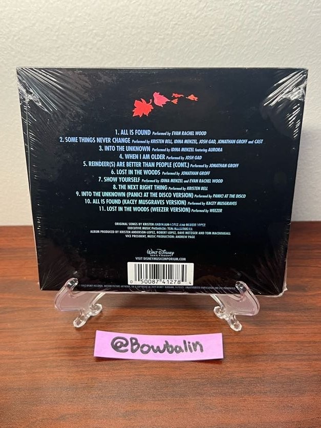 Disney Frozen II Soundtrack CD 2019 Panic At The Disco Kacey Musgraves Disney !