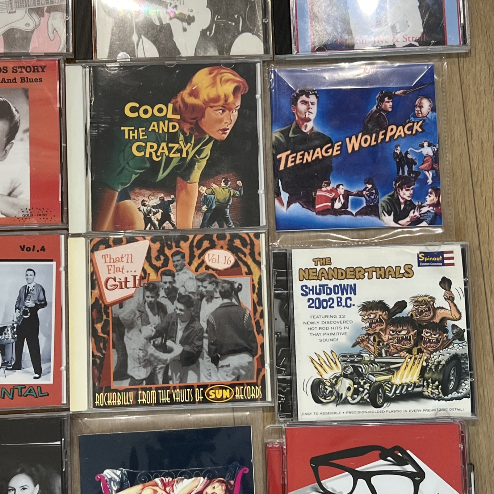 Rockabilly CD Collection Set Of 20 Good Condition Some Of Them Are RARE Set 12