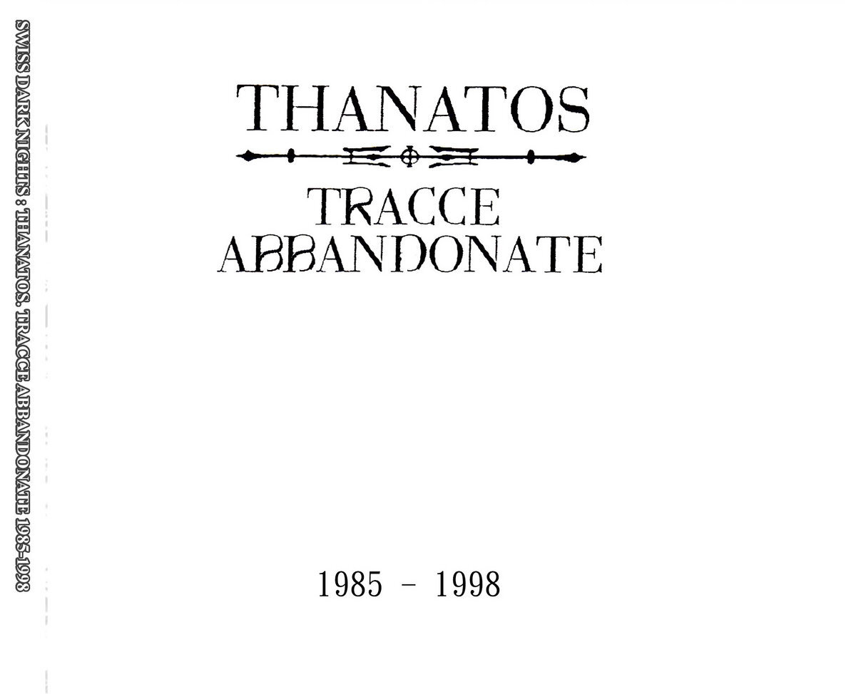Thanatos - Tracce Abbandonate 1985 - 1998 / CD Album