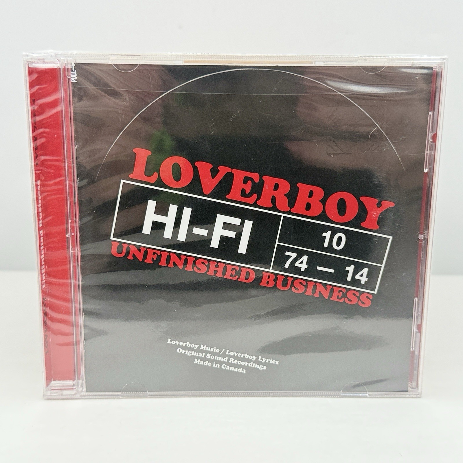 LOVERBOY Unfinished Business CD Hits from 1974 - 2014 NEW SEALED VERY RARE OOP