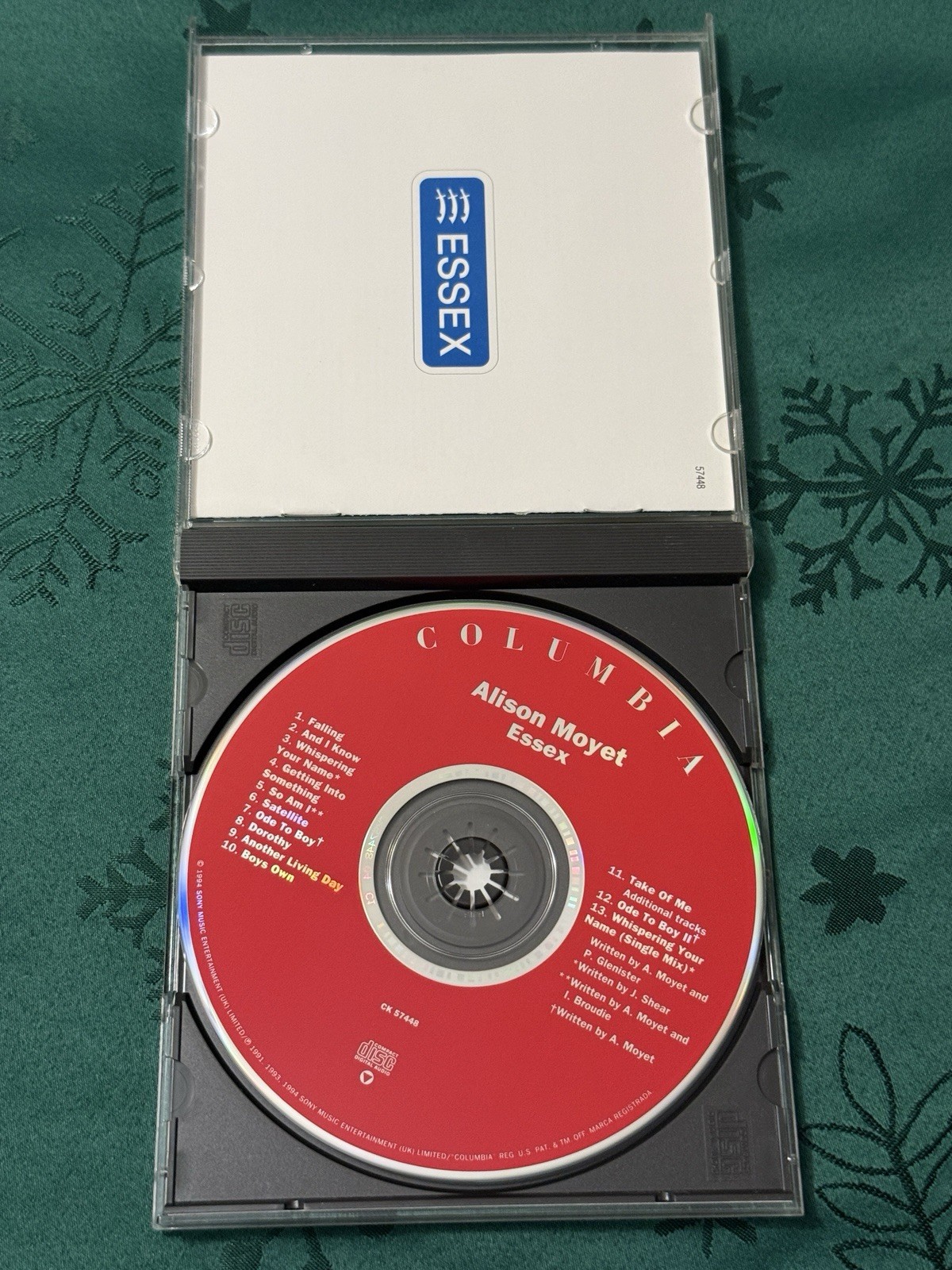 Alison Moyet CD Essex hit Whispering Your Name jules shear solo yaz yazoo