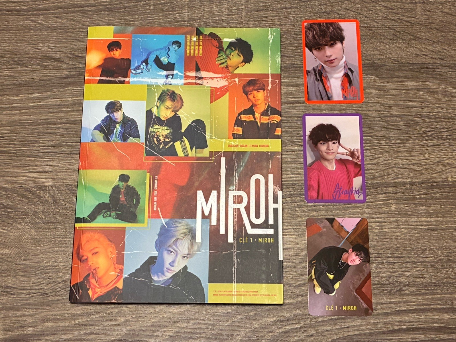 Lot Of 8 Stray Kids Cd Albums - Posters Photo Books Stickers - NICE!!!